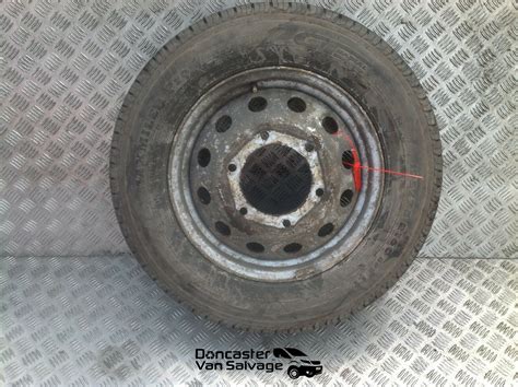 Ford Transit Mk8 Twin Wheel Spare Wheel Fitted With 19575r16c Tyre