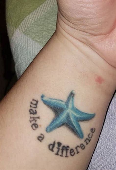 50 Amazing Starfish Tattoos With Meanings Body Art Guru