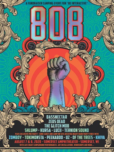 Bassnectar Announces An Incredible 808 Lineup For A Fantastic Cause