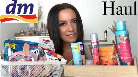 Xxl Dm Haul August Drogerie Neuheiten Desi Youtube