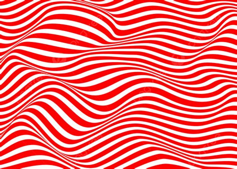 Vector Background Of Red And White Wavy Lines Abstract Wavy Lines