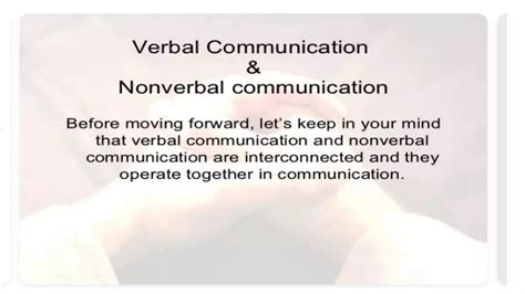 Non Verbal Communication Pptx