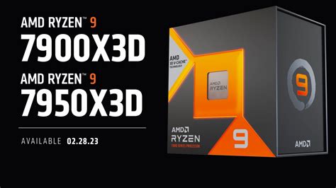 AMD Ryzen 7000 X3D CPU Prices Confirmed 7950X3D 699 7900X3D 599