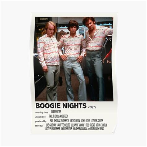 "Boogie Nights (1997) Alternative Film Poster" Poster for Sale by ...