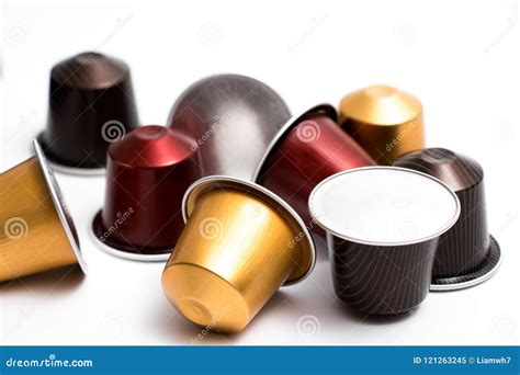 Genevaswitzerland 170718 Multiples Capsule Caps Nespresso Coffe