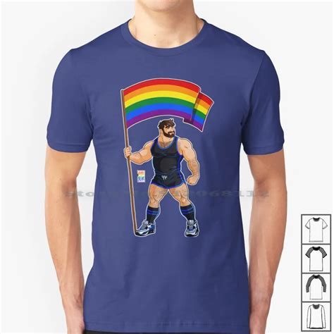 Adam Likes Pride Flag Black Outfit T Shirt Cotton Bobobearart