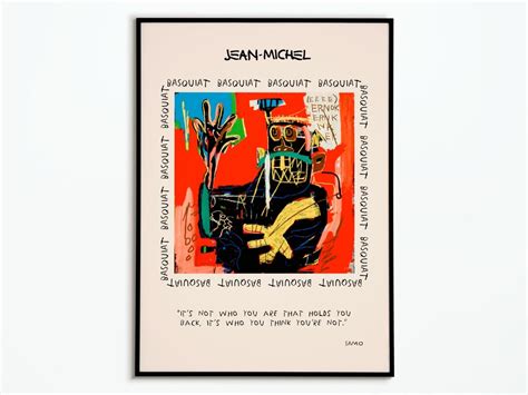 Affiche Jean Michel Basquiat Poster Basquiat Affiche Etsy