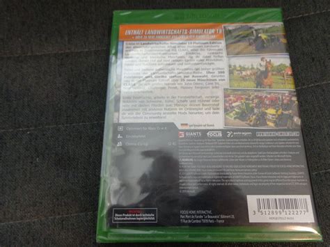 Landwirtschafts Simulator 19 Platinum Edition Xbox One Neu Kaufen Auf