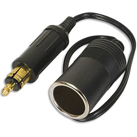 Amazon IMESTOU European Male Din Plug US Female Cigarette Lighter