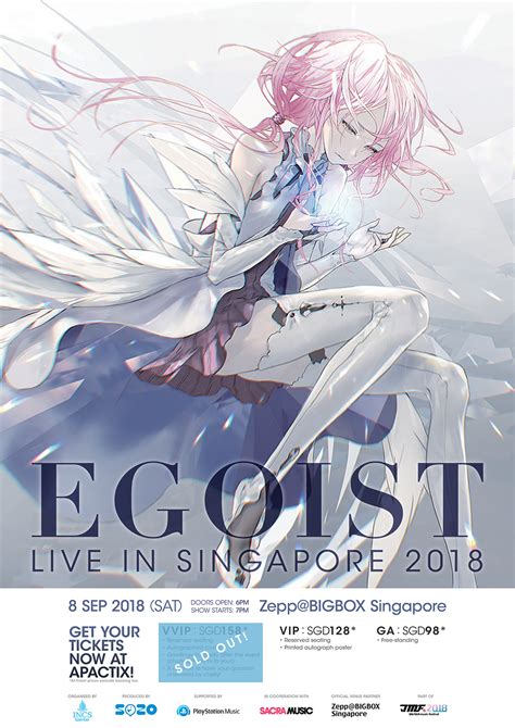 Motion-capture technology will bring virtual band EGOIST, to life on Sep 8 2018 in Singapore ...