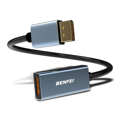 Benfei Adaptateur Displayport Vers Hdmi Entrée Displayport Vers Sortie