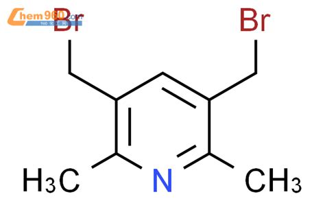 69423 16 1 PYRIDINE 3 5 BIS BROMOMETHYL 2 6 DIMETHYL CAS号 69423 16 1