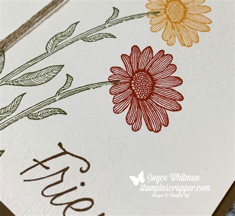 You Can Use The Daisy Lane Stamp Set From Stampin Up For Fall Cards