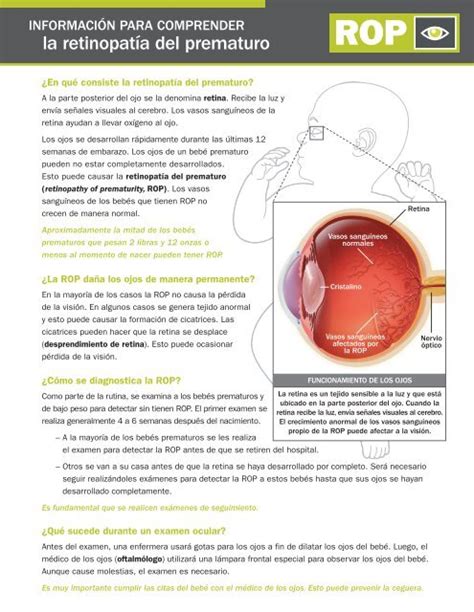 la retinopatía del prematuro