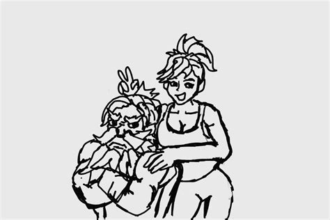 Mercy And Torb Casual By Pancakemaker22 On Deviantart