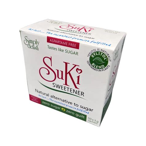 Suki Sweetener 50 X 3g Sachets CDE Online