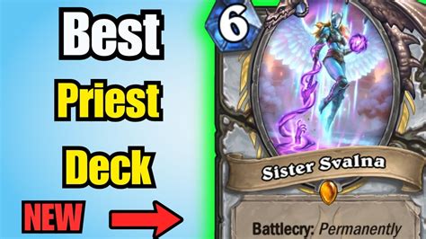 Hearthstone Best Control Priest Deck YouTube