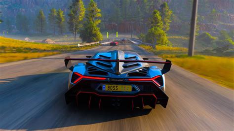 LAMBORGHINI VENENO FORZA HORIZON 5 THE GOLIATH RACE YouTube