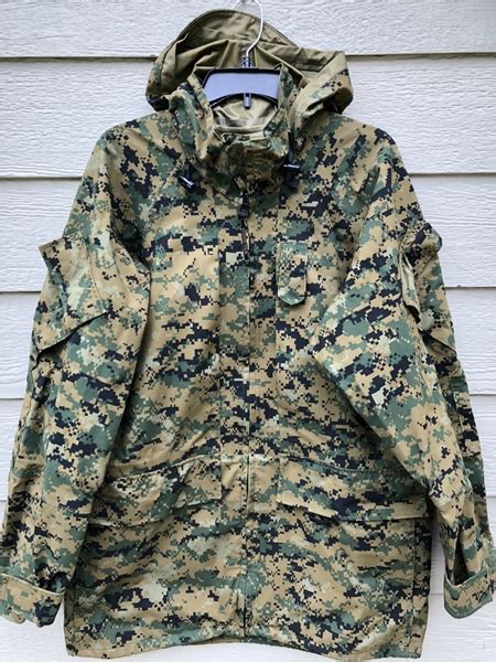 USMC GEN II APECS GORE TEX COLD WEATHER MARPAT CAMO PARKA MEDIUM LONG