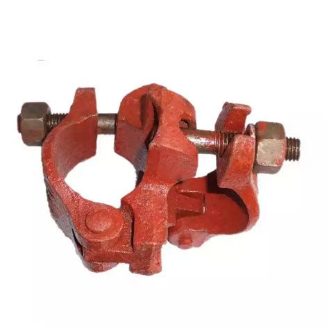 Light Weight Scaffolding Parts Durable Pressed Steel Pipe Clip Fixing