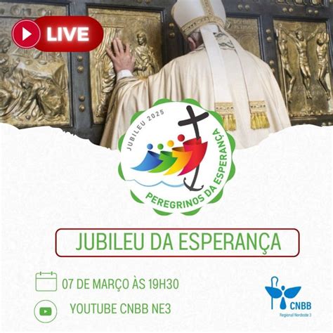 Em preparação ao Jubileu da Esperança regional NE 3 oferece live nesta