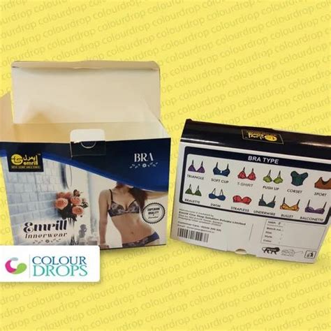 Under Garments Bra Packaging Box At Rs 6 Piece Undergarment Box In