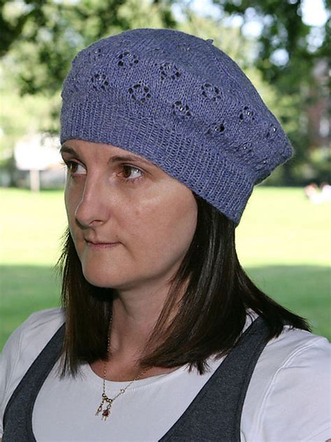 Ravelry Forget Me Not Beret Pattern By Amanda Clark