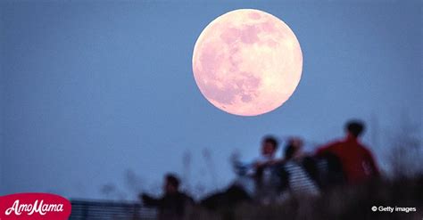 April S Pink Supermoon Biggest And Brightest Full Moon Of Makes