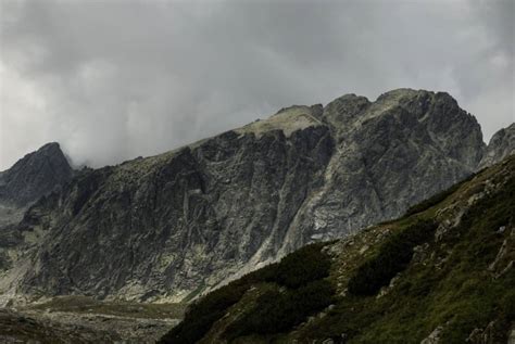 Free Picture Mountain Landscape Snow Fog Mountain Peak Geology