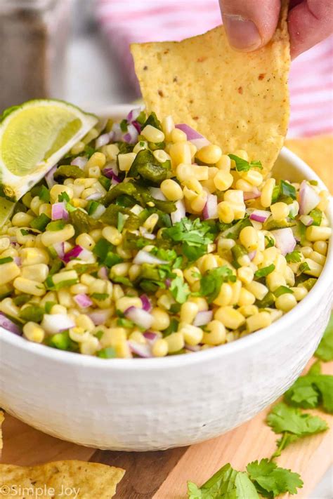 Chipotle Corn Salsa Simple Joy