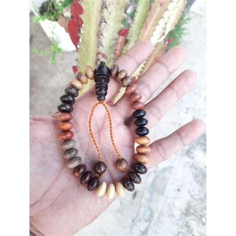 KAYU Tasbih Bracelet Flat Bracelet Combination Of 11 Kinds Of Lucky