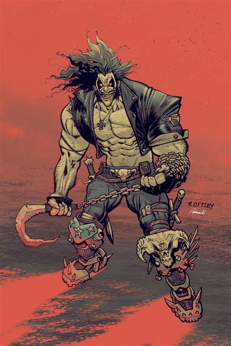 [Artwork] LOBO, by Ryan Ottley : r/ComicsCentral