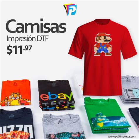 Camisetas Personalizadas Publimpresos Impresión Digital