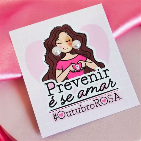 Cart O Outubro Rosa Brinco P Rola Unidades Elo