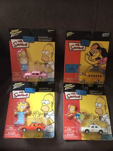 Set Johnny Lightning Los Simpsons Que No Te Los Ganen Meses sin interés