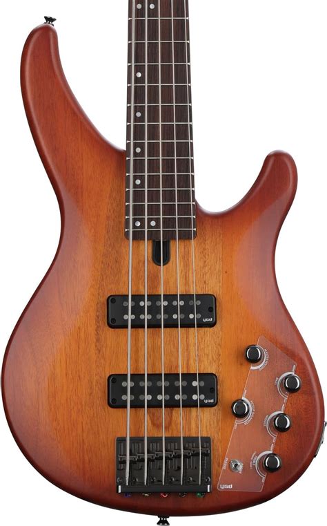 Ibanez Sr375ef 5 String Fretless Electric Bass Brown Burst Musical Instruments