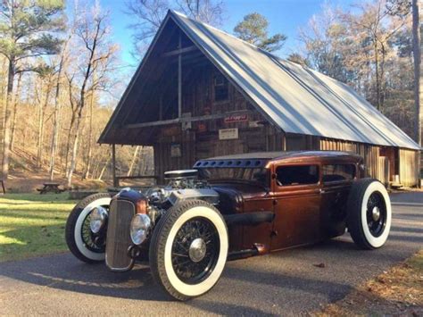 Model A Ford Street Rat Hot Rod Sedan Chopped For Sale
