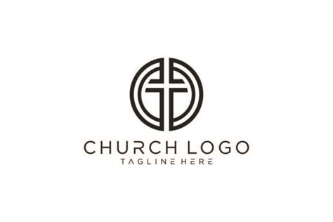 Church Logo Modern Vector Graphic by 7lungan · Creative Fabrica