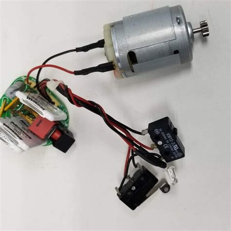 Johnson Electric Dc Motor With Super Capacitor Drive Assembly