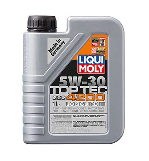 Liqui Moly Top Tec 4200 5W-30 1 л - купить по низкой цене в ...