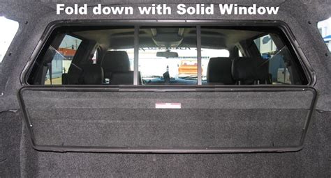 Snugtop Fold Down Solid Window Option Snugtop