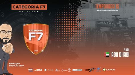 F1 2020 LIGA WARM UP E SPORTS CATEGORIA F7 PC GRANDE PRÊMIO DE ABU