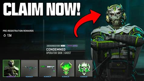 How To Claim Free Ghost Skin In Warzone Mobile All New Rewards Youtube