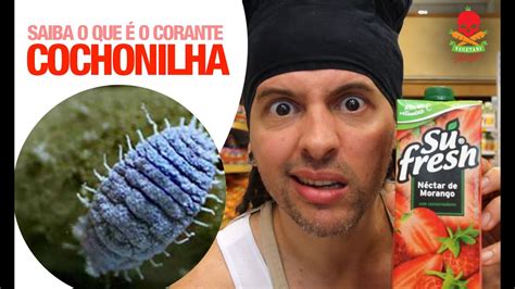 SAIBA TUDO SOBRE O CORANTE VERMELHO CARMIN COCHONILHA VegetariRANGO