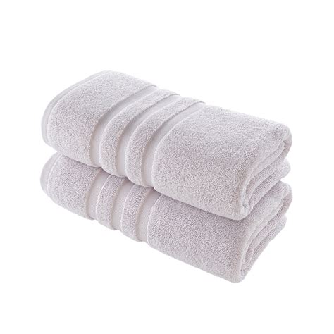 Alexis® Antimicrobial Irvington™ Bath Towel Set Of 2 Blue Fog