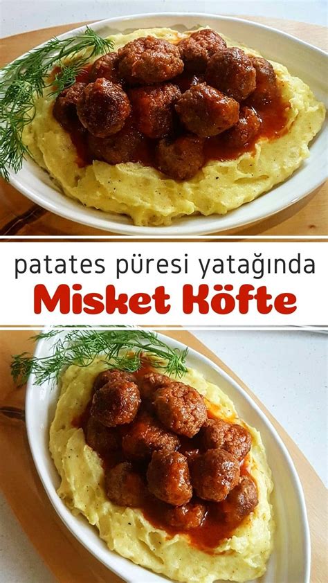 Patates Püre Yatağında Misket Köfte Nefis Yemek Tarifleri 8712031