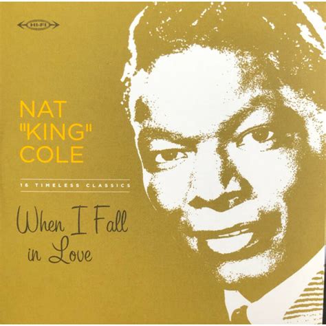 Nat King Cole When Fall In Love Vinilo Dorado G Lp Cd