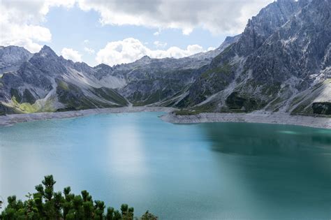 Bergsee Stausee Berge Kostenloses Foto Auf Pixabay