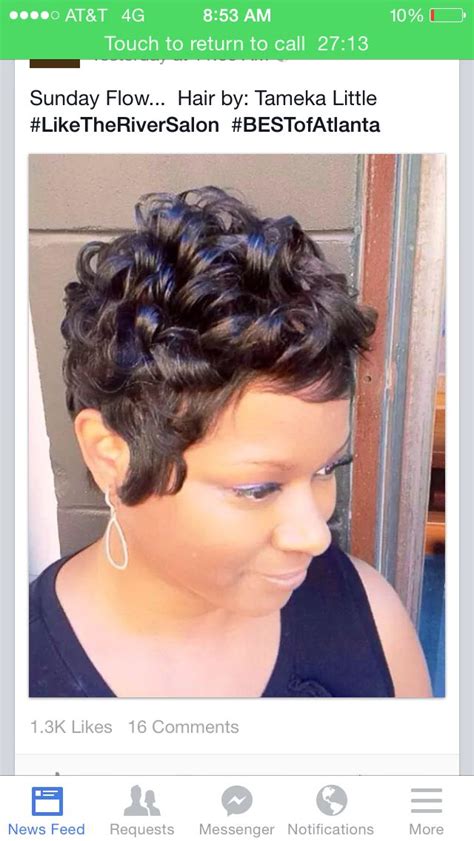 Cute Like The River Salon Atlanta Black Hair Short Cuts Short Hair