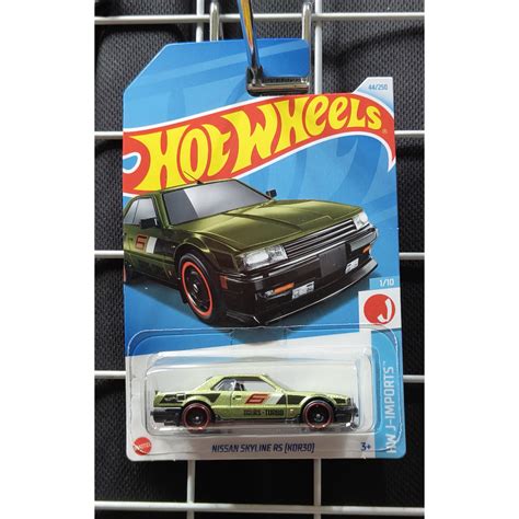 Hot Wheels Nissan Skyline RS KDR30 Green 2024 G Case Shopee Malaysia